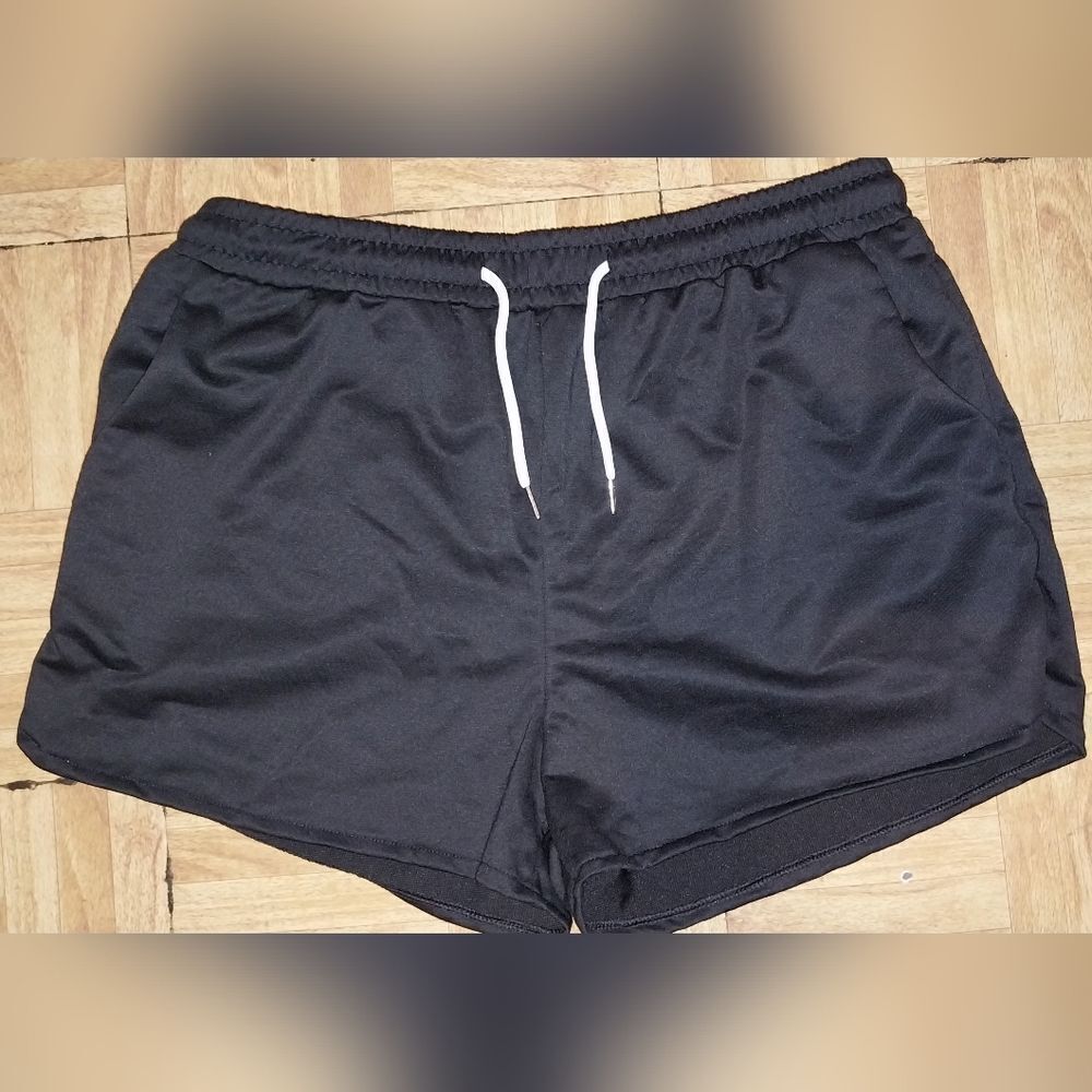 Super cute solid drawstring shorts sz XL - Picture 5 of 5